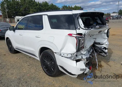 2024 Hyundai Palisade Calligraphy Night Edition из США, поврежденный, VIN KM8R7DGEXRU781512